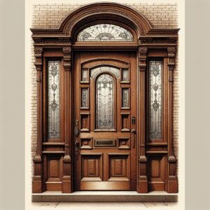 3.C-Do1-1. Decorative Detailed Door