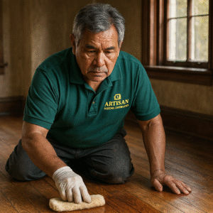 D08. Services: Finish : Stain Wood Floors