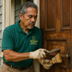 D15. Services: Refinishing : Full  Door