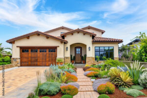 Beautiful Modern Spanish Style Home Exterior, Modern Home