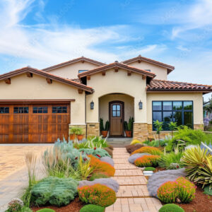 Beautiful Modern Spanish Style Home Exterior, Modern Home