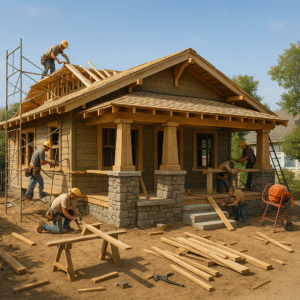 2.B.1. Craftsman Bungalow House