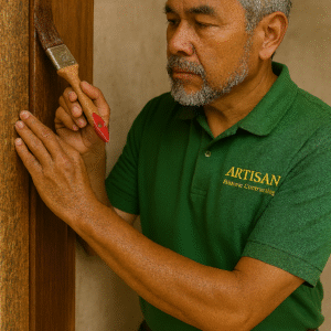 D13. Services: Paint or stain to match original