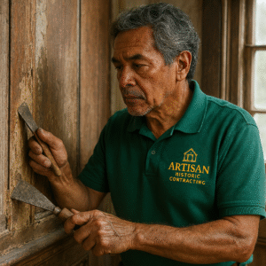 D51. Services: Stripping : Interior Walls