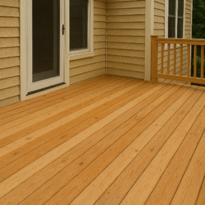 3.C-Po4-03. Exterior : Cedar Decking