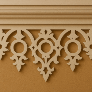 3.C-Tr7-08. Gingerbread trim