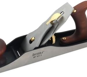 Taytools #5 Premium Bedrock Style Flattop Jack Plane Bench Plane - 14" Sole, 2" Wide Blade Cryo O1 Steel : Tools & Home Improvement