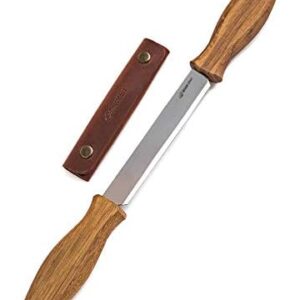 BeaverCraft Draw Knife DK1-4,3" Straight Shave Wood Carving Tools Woodworking Hand Tool Wood Carving Draw Knife (DK1s) : Arts, Crafts & Sewing