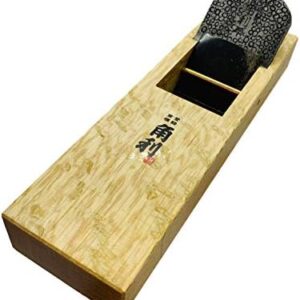 KAKURI Japanese Block Plane Large 60mm for Woodworking, KANNA Japanese Smoothing Plane Manual Hand Planer Tool for Finishing Wood, 10.2 x 3.0 x 2.8 inches, White Oak Body (Oil Finished), Made in JAPAN : Tools & Home Improvement