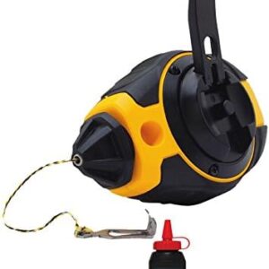 Dewalt 3:1 Chalk Reel With Red Chalk : Tools & Home Improvement