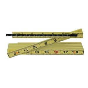 Wiha 61620 Outside Reading 6-Inch Depth Extension Long Life MaxiFlex Folding Ruler, 6-Foot - Construction Rulers -