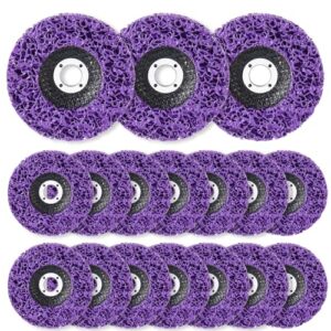 14 Pack Paint Eater Strip Disc Angle Grinder Rust Removal Disc Paint Stripper for Metal Paint Stripper Tool Rust Remover Angle Grinder Attachments Abrasive Wheels & Discs (4" x 5/8") : Industrial & Scientific