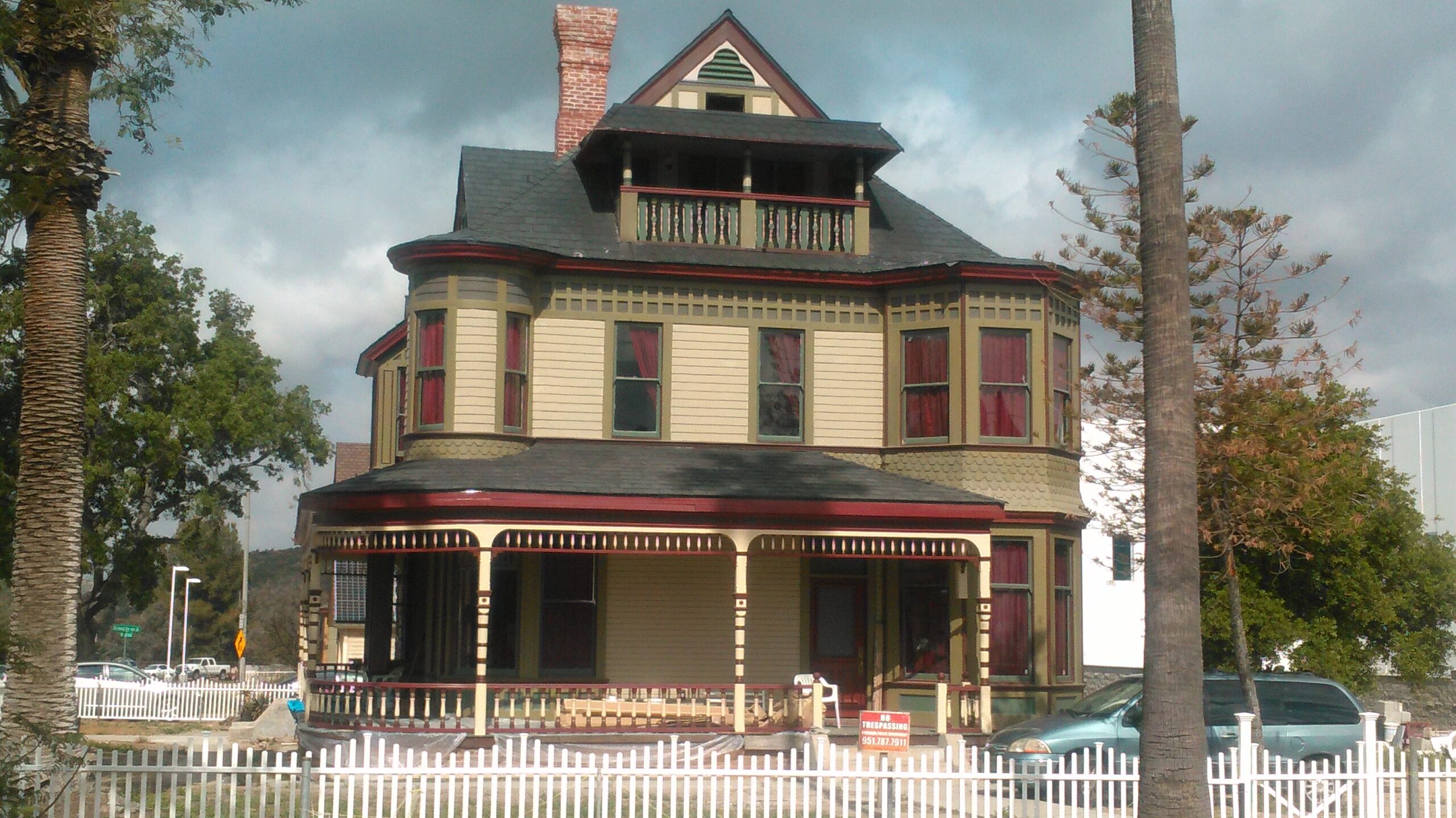 Historic home exterior illustrating full property restoration services