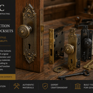 4.E4-Su. Reproduction mortise locksets