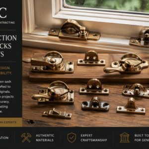 4.E4-Su. Reproduction sash locks and lifts